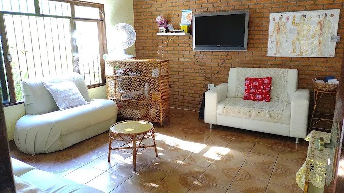 Sala de espera da Vigor Vital, no Parque Savoi City